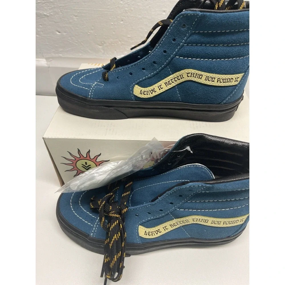 Vans Sk8 Hi‎ Parks Project Leave It Better Than You Found It Women 5 Sneakers